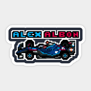 Alex Albon '23 Old School Sticker